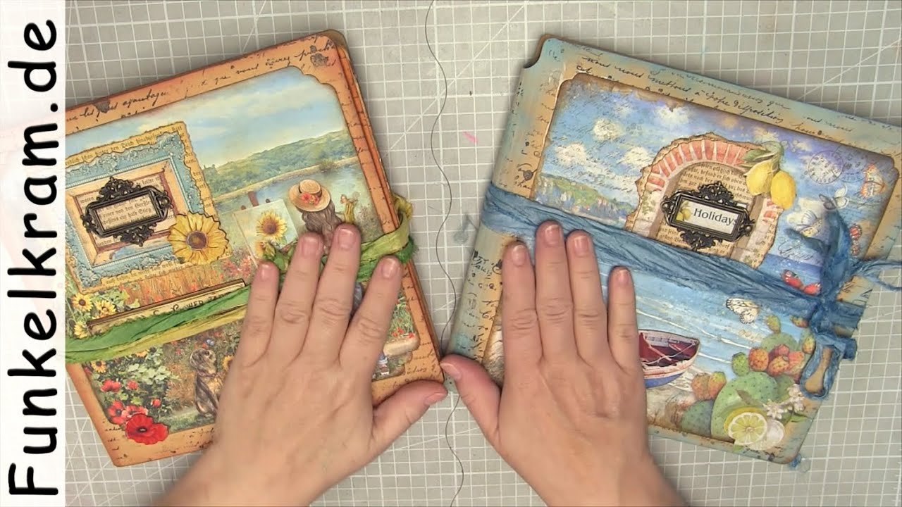 JunkJournal Ledger Tipps & Tricks unplugged #stamperia
