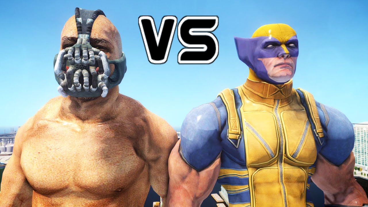 WOLVERINE VS BANE - EPIC BATTLE
