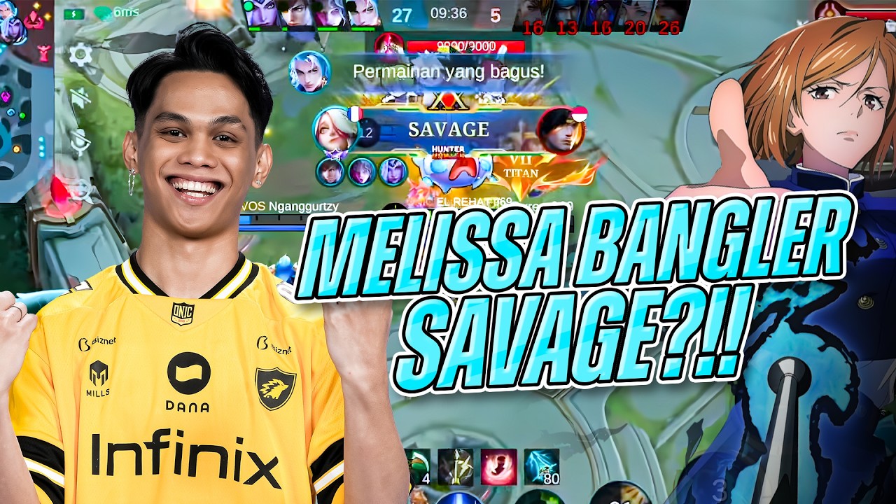MELISSA BANGLER SAVAGE?!! SINI DI TUTORIN MELISSA!!