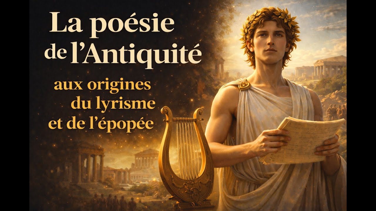La po&eacute;sie de l&rsquo;Antiquit&eacute; : aux origines du lyrisme et de l&rsquo;&eacute;pop&eacute;e