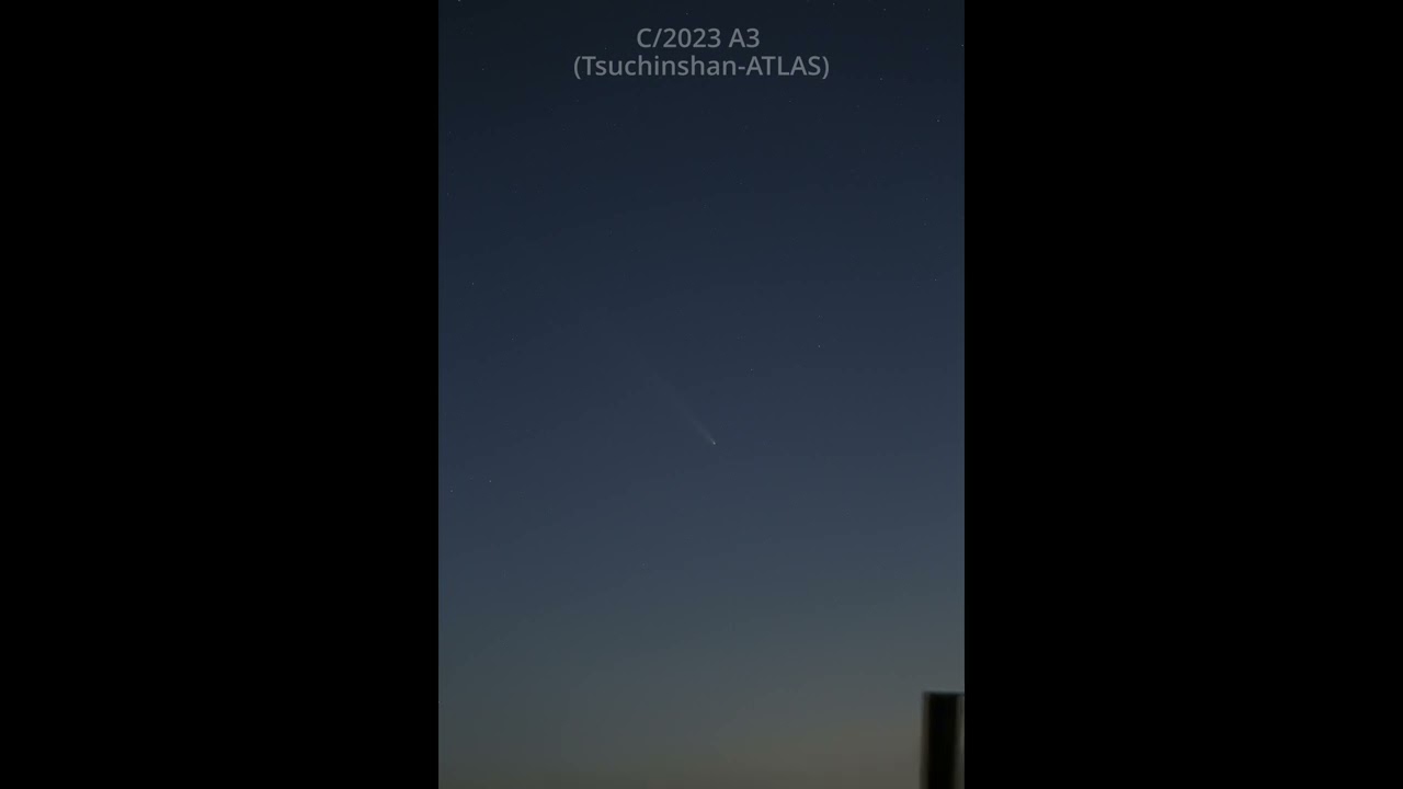 kometa C/2023 A3 (Tsuchinshan-ATLAS) - listopad 2024