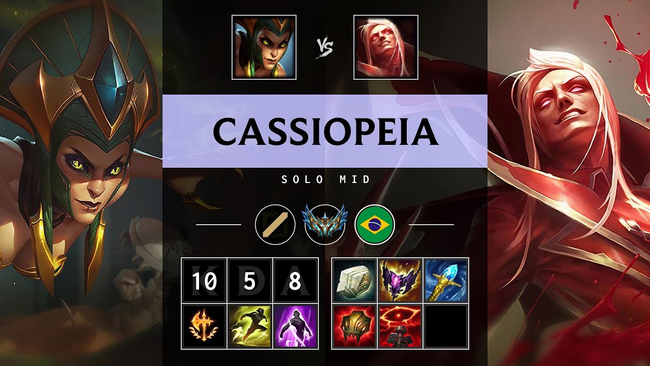 Cassiopeia Mid vs Vladimir - BR Challenger Patch 25.13