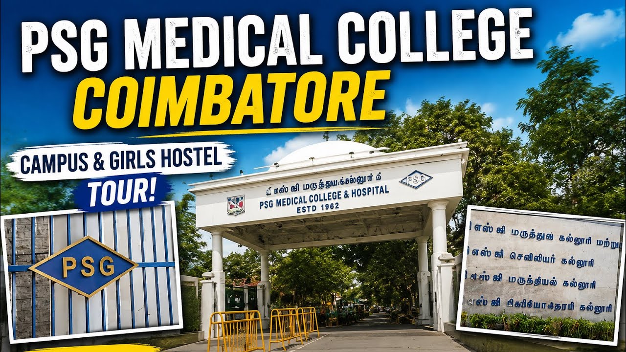 🩺PSG Medical College - Coimbatore ❤️ / Girls Hostel / Old & New Room tour / Single room without A/C