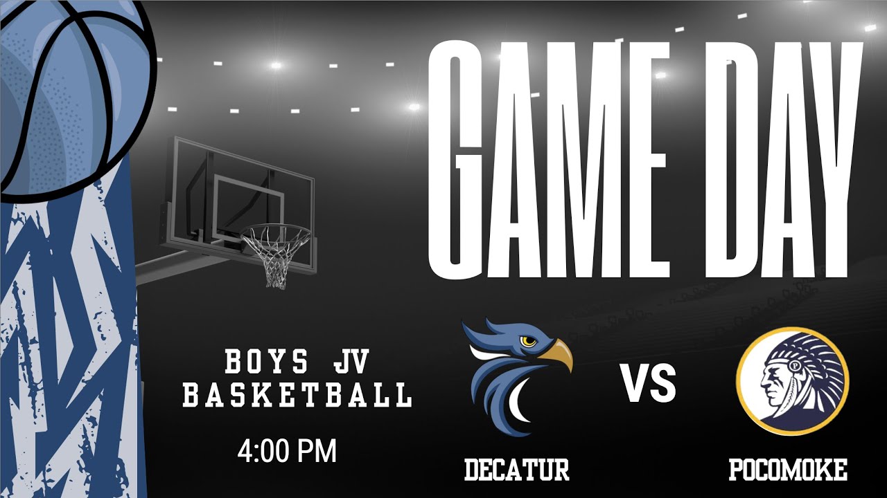 SDHS Boys JV Basketball vs Pocomoke High School