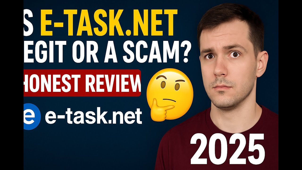 &ldquo;Is e-task.net Legit or a Scam? Honest Review & Microtask Platform Deep Dive (2025)&rdquo;