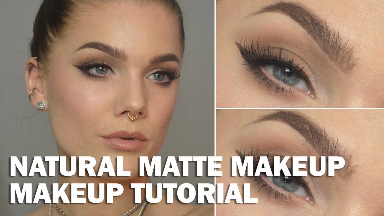 Natural Matte Makeup - Linda Hallberg Makeup Tutorials