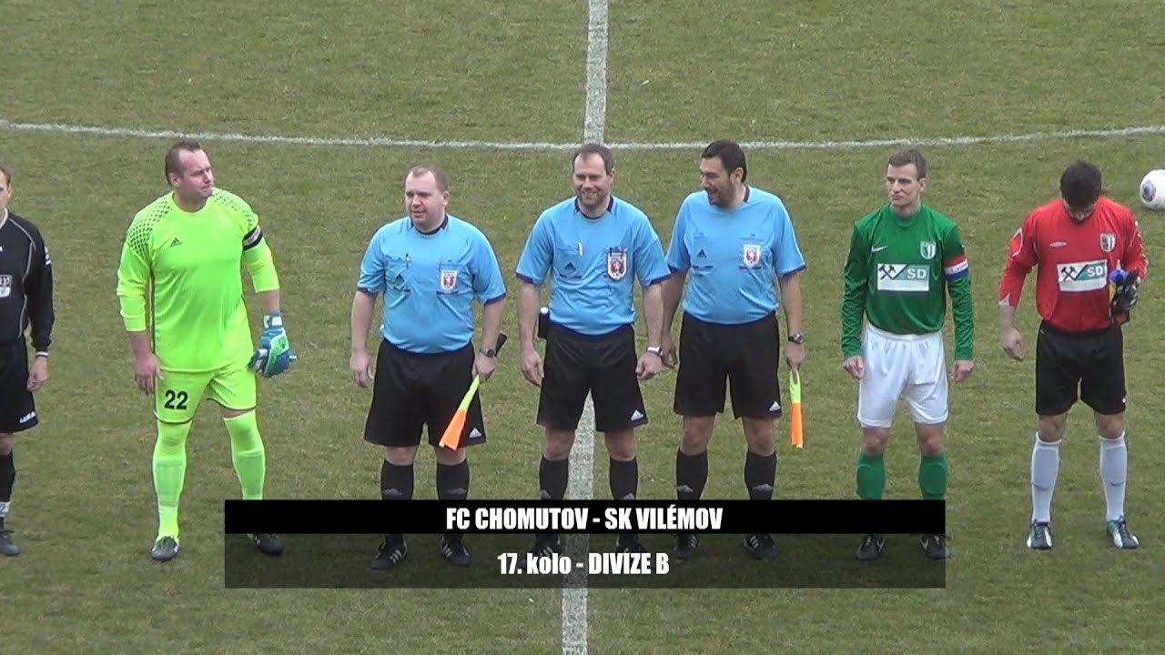 17 kolo DIVIZE B: FC Chomutov - SK Vilémov 2:1 sestřih