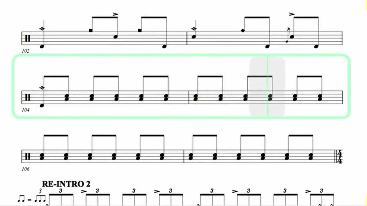 DREAM THEATER ● Peruvian Skies [ Isolated Drums + SCORE ]