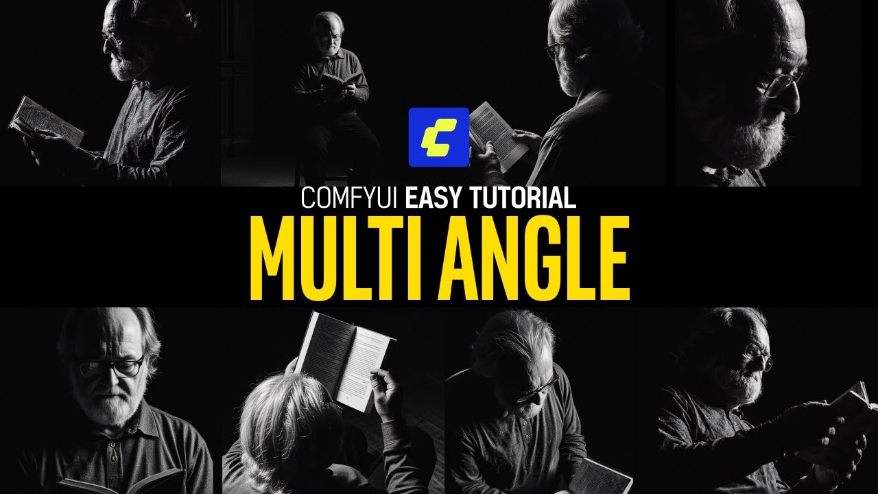 ComfyUI Easy Tutorial Multi Angle Image