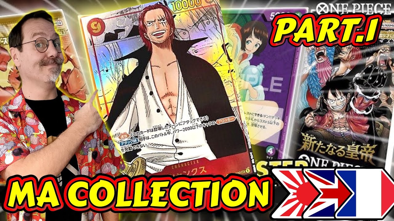 🔴OPTCG COLLECTION🔴ON RANGE DES PÉPITES ONE PIECE CARDGAME OP01 JUSQU'A....