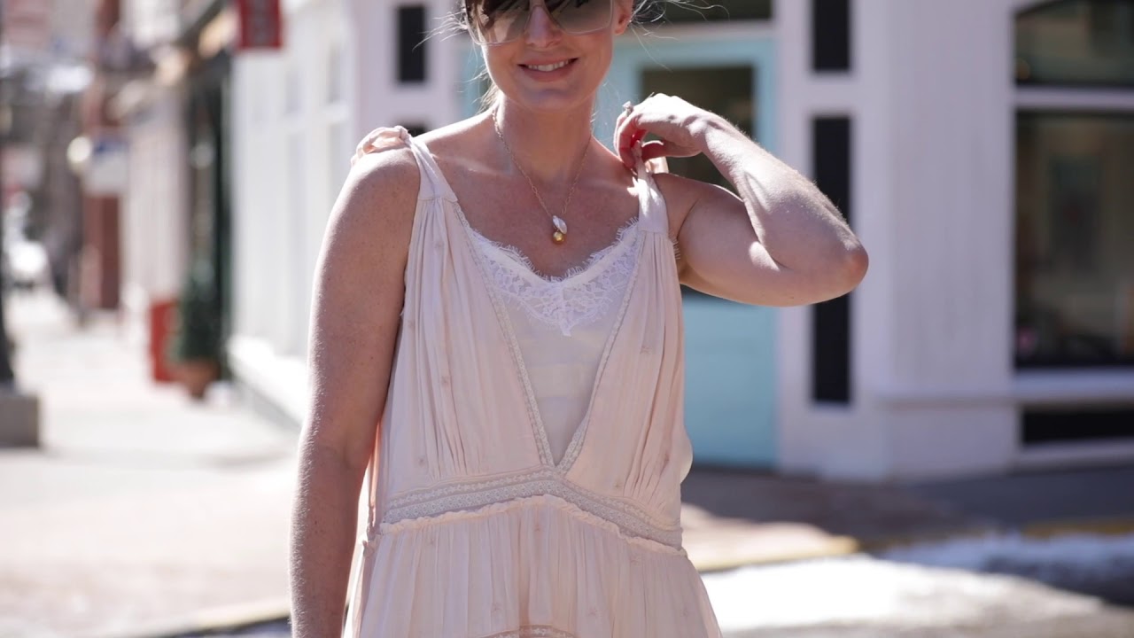Free People Maxi Dress  | Fashion Over 40