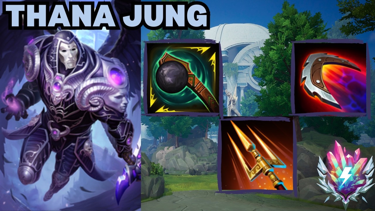 HOW DO WE LOSE THIS :(   (Some rage)  - Thana Jungle Smite 2 Deity Ranked Gameplay!
