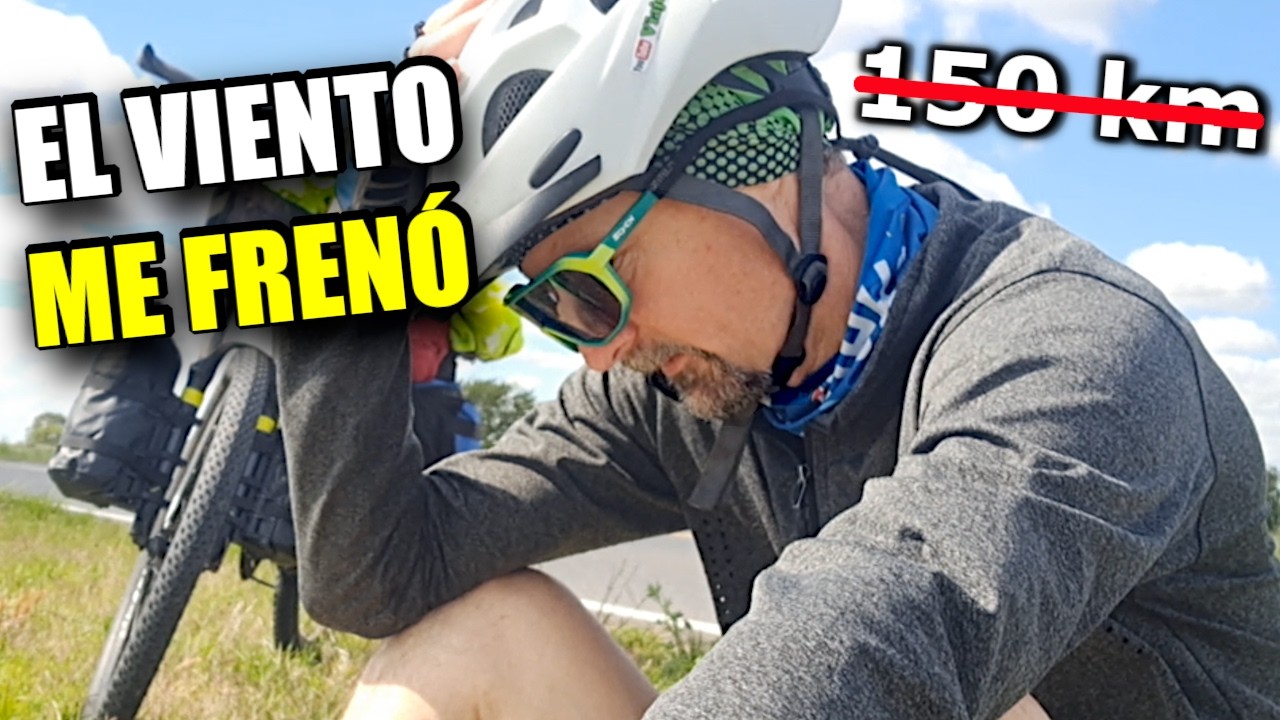 Quise hacer 150 Km... pero el viento me derrotó