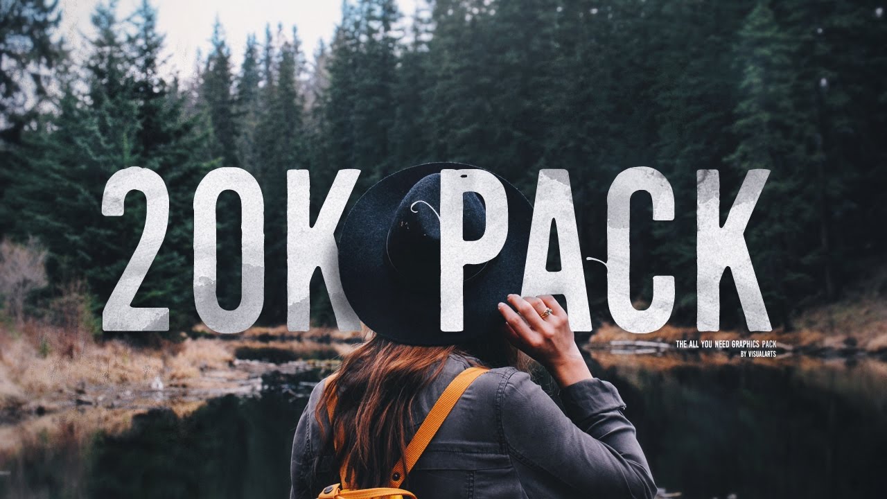 Visual's 20,000 Subscriber Photoshop Graphics Pack! (FREE)