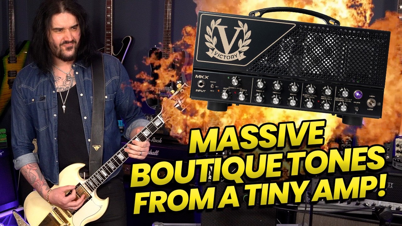Victory's Most Versatile & Portable 50w Amp! - The Flagship Victory MKX Lunchbox Head!