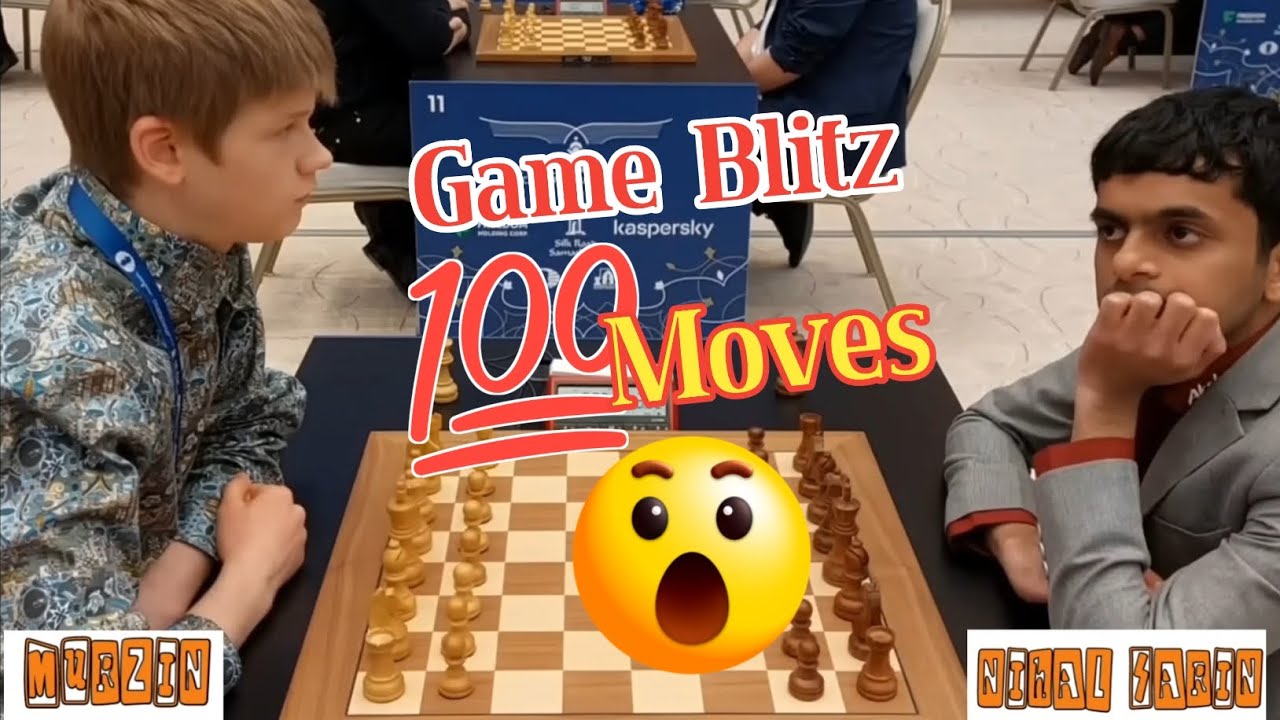 Murzin Volodar vs Nihal Sarin | World Blitz Chess Championship