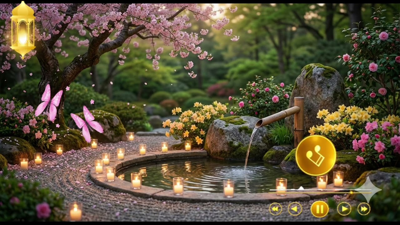 🎧 Relaxing Water Piano Music 🌿 Deep Meditation, Yoga & Stress Relief