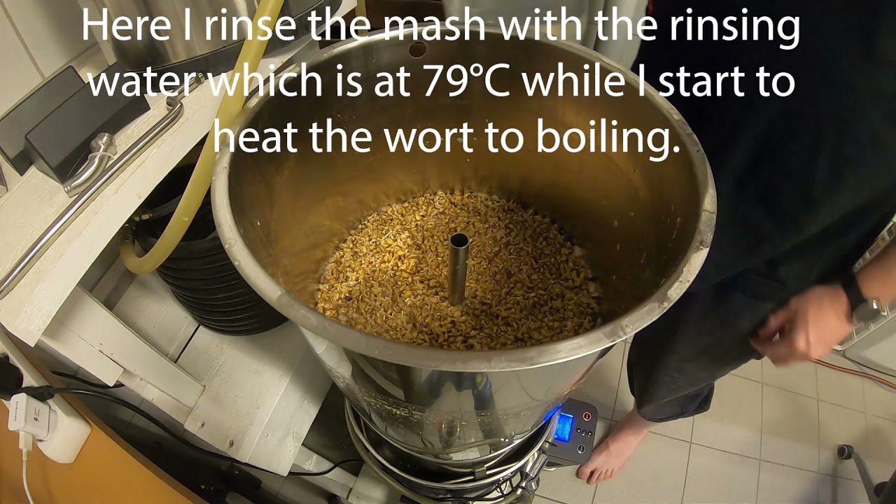 At today's brew session, I made amber chirstmas beer