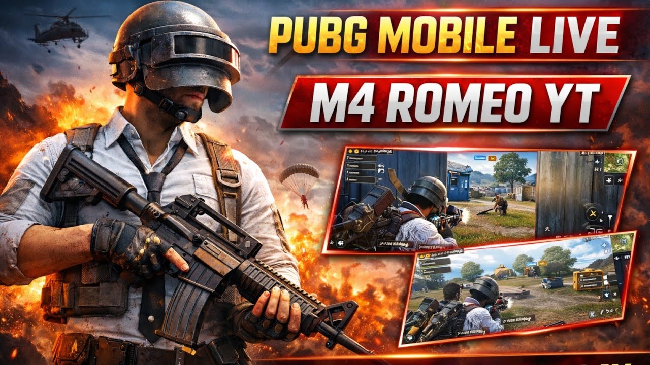 Insane Team Fights 💥 PUBG Mobile LIVE | M4 Romeo YT 786 | Squad Gameplay