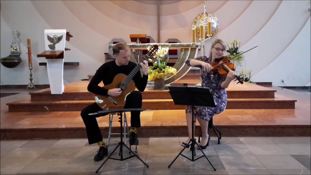 Arvo Pärt: Spiegel im Spiegel | Ewa Guzowska - viola, Tomasz Kandulski - guitar