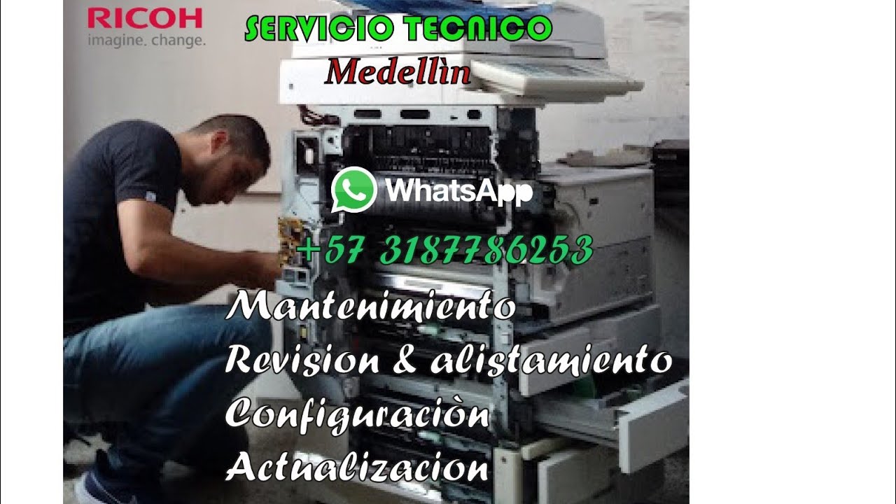 error de instalación de cartucho MPC305/306/307/407 Solución ...!
