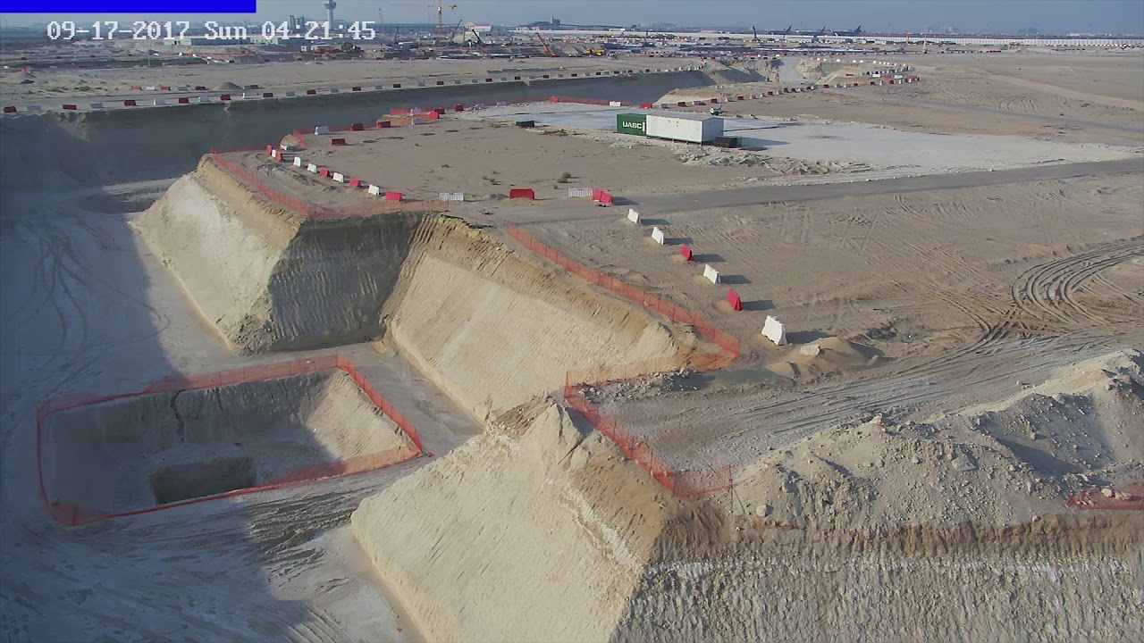 Kuwait International Airport New Passenger Terminal Construction site CAM2 15012018