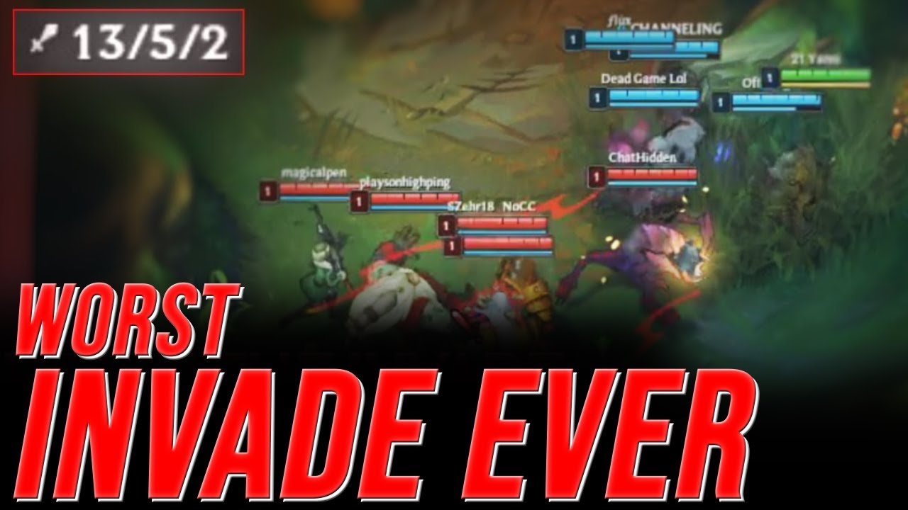 LL Stylish - WORST INVADE EVER - UNRANKED TO CHALLENGER