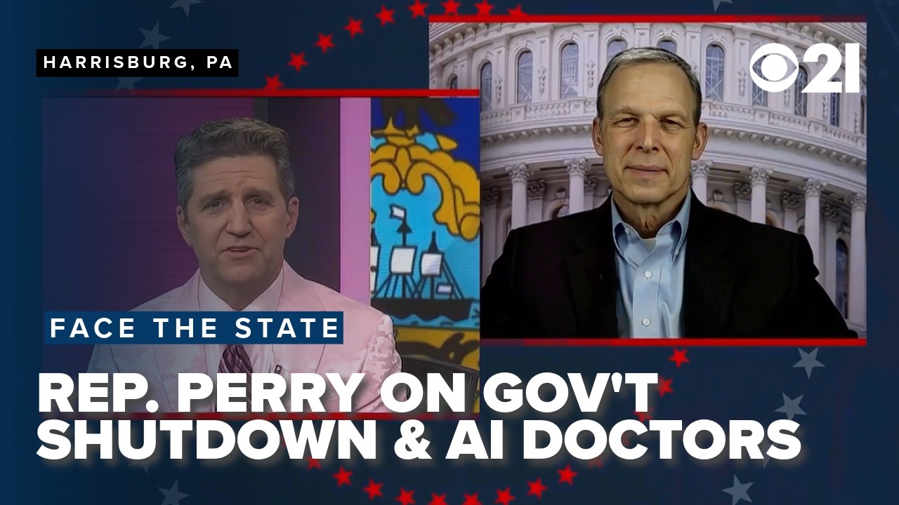 Face the State | Rep. Scott Perry on government shutdown & stopping AI doctors
