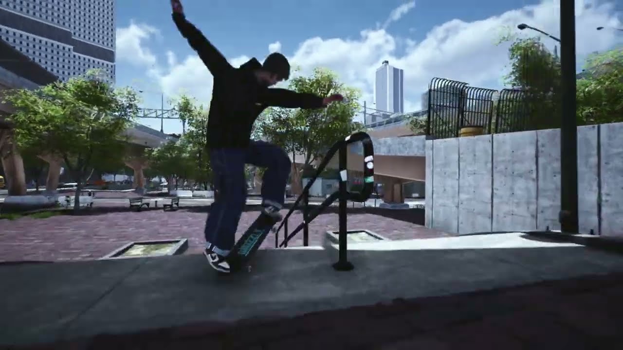 New Session: Skate sim Gameplay - Smooth & realistic lines, Enjoy...
