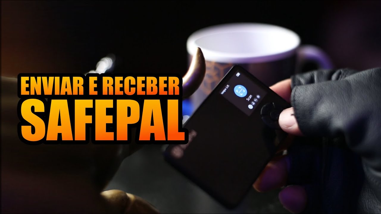 SAFEPAL COMO RECEBER E ENVIAR CRIPTOMOEDAS