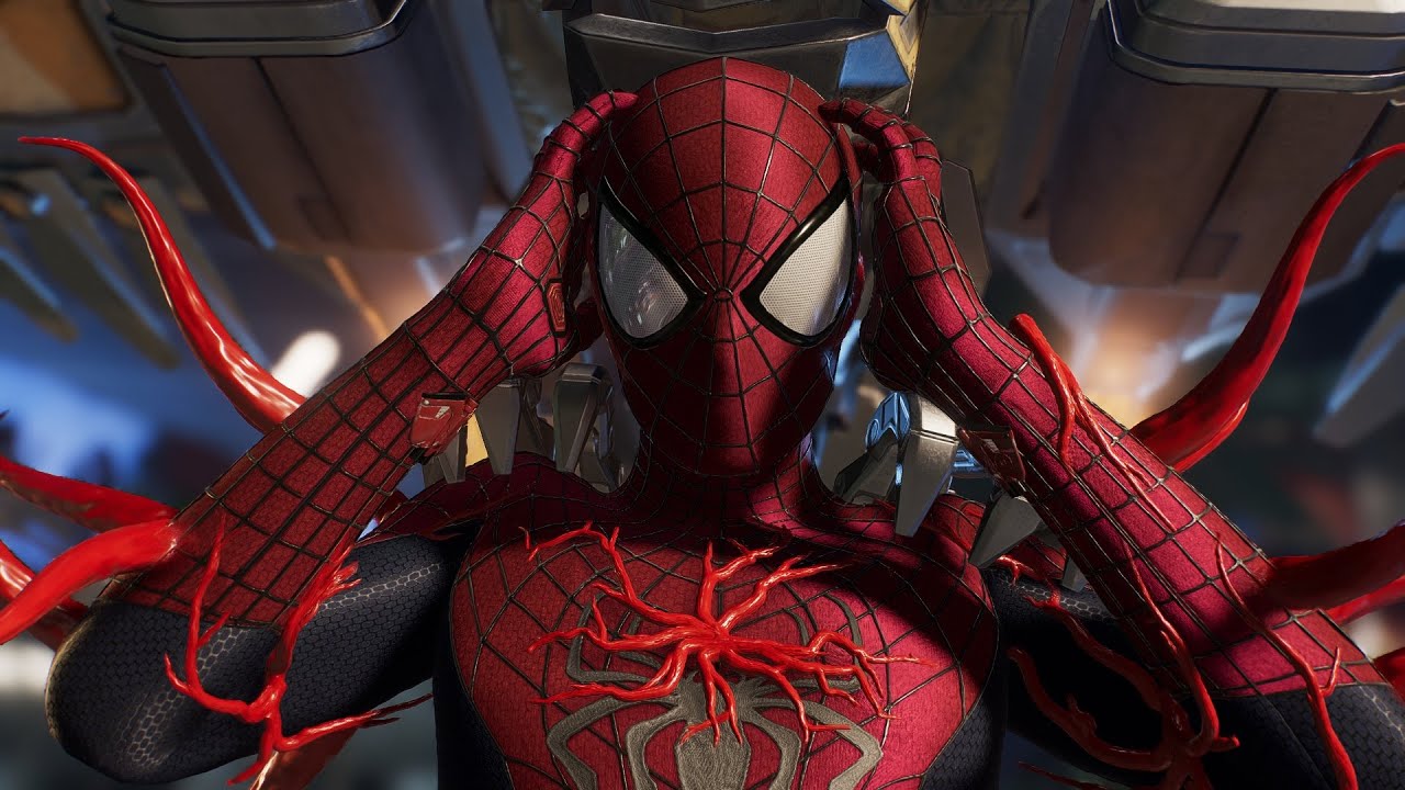 Andrew TASM2 Cranage Symbiote Suit Vs Hunters NG+ - Marvel's Spider Man 2 Gameplay PS5