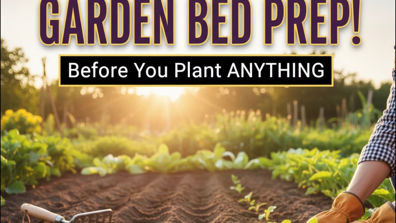 Garden Bed Prep – Part 1 | Healthy soil = healthy plants. #gardening #plants #howto #gardeningtips 