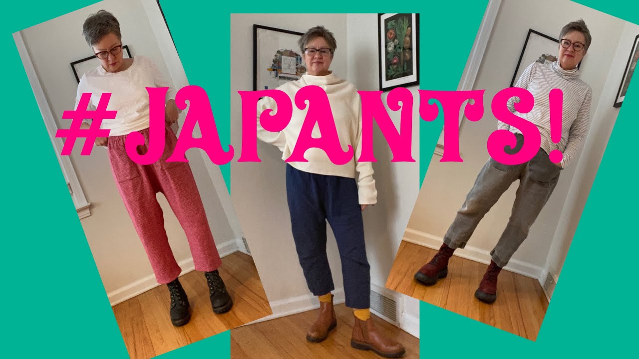 How to make Nani Iro pants using the original Japanese sewing pattern #japants