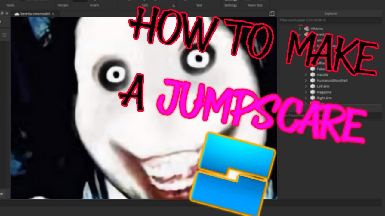 How To SCRIPT a JUMPSCARE in Roblox Studio