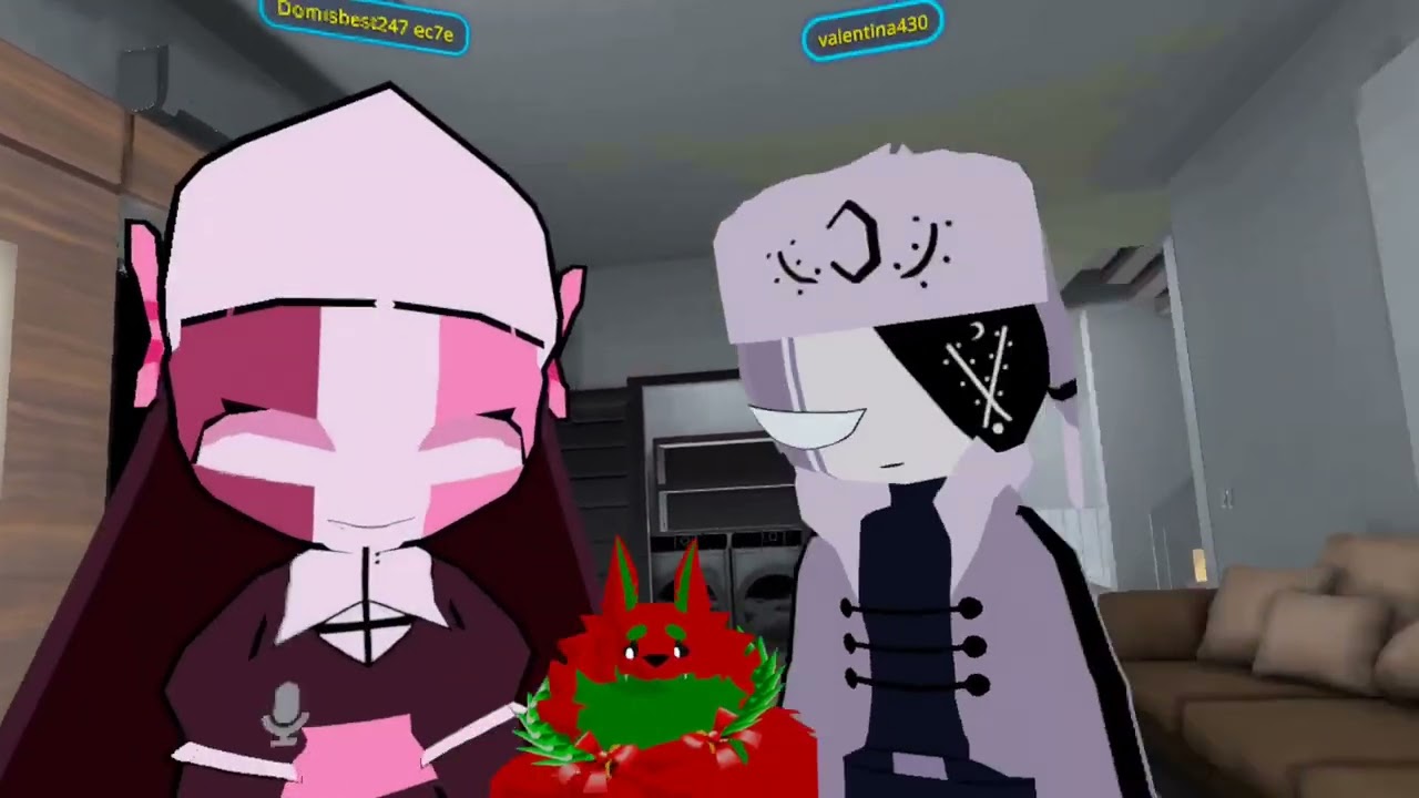 Part 2 Fnf Mfm x Xmas wolf puppy babysitting rp (Vrchat) #vrchat #rp