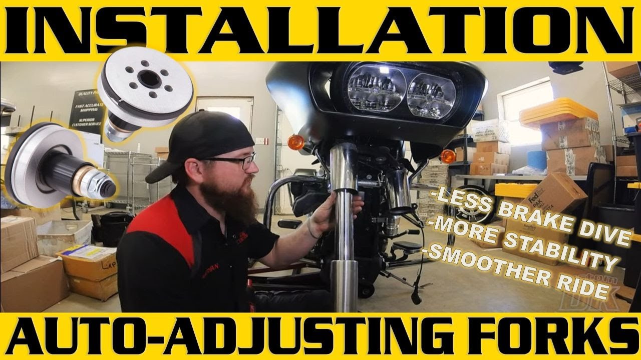 Installation Guide for Less Harley Brake Dive & A Smoother Ride
