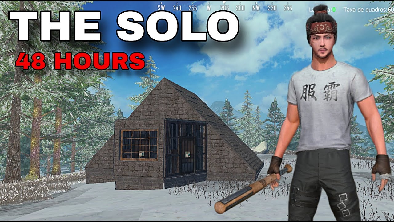 RUST MOBILE INICIANDO SERVIDOR 48 HORAS SOLO NO LAST ISLAND OF SURVIVAL