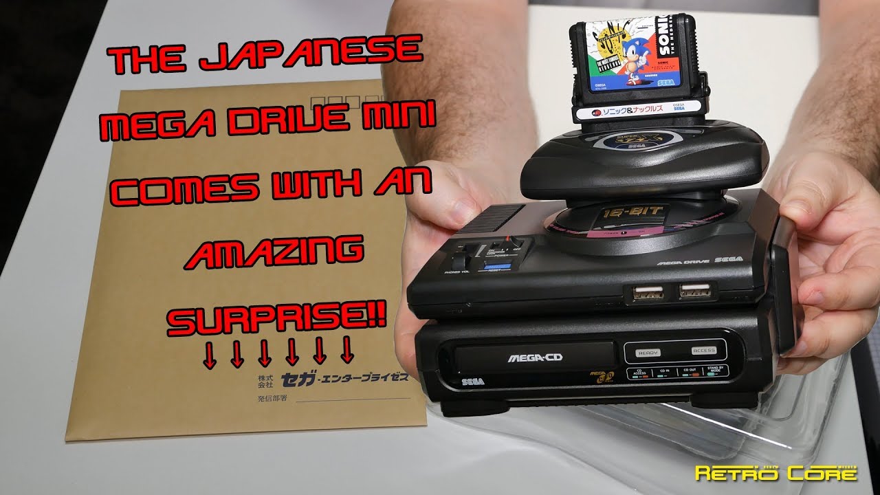 Japanese Mega Drive Mini holds a nice surprise !!