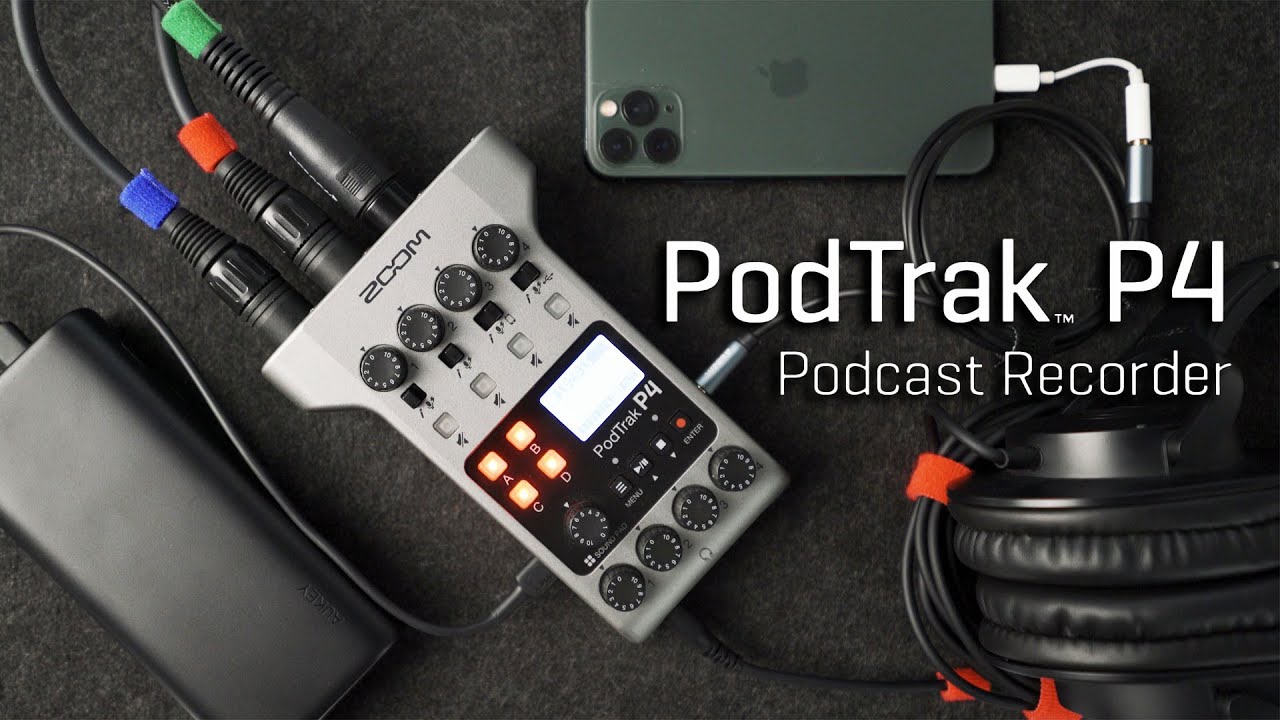 Why every podcaster needs this! | Zoom PodTrak P4