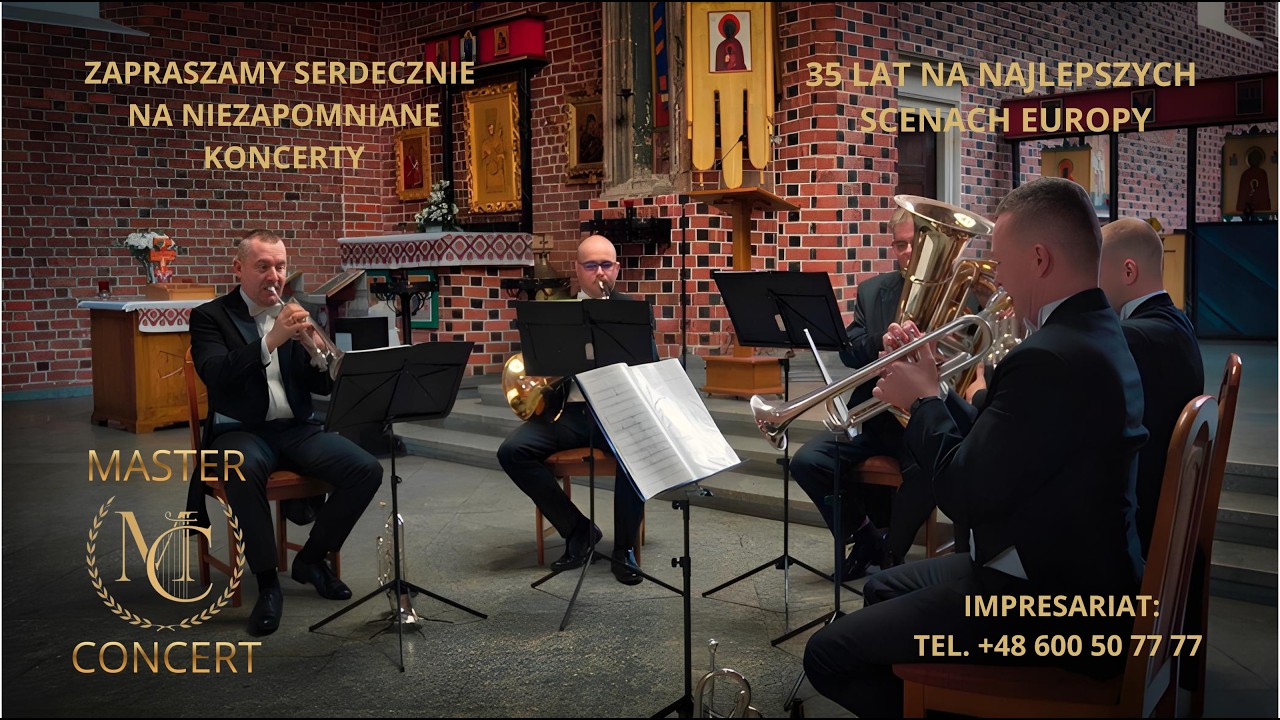 POZNAŃ BRASS kwintet instrumentów dętych - Koncert MAGNUM IN PARVO (wybrane fragmenty)