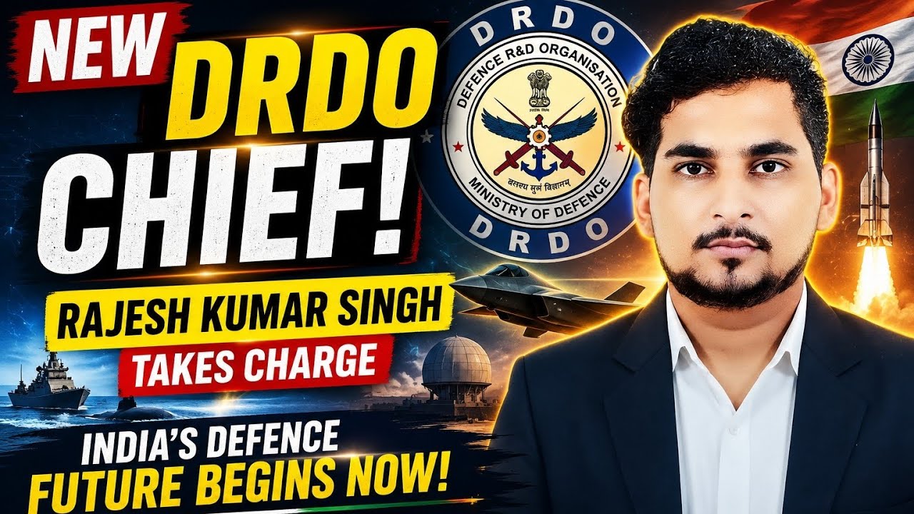 🚨 Major Leadership Change in India's Defence Sector! 🇮🇳