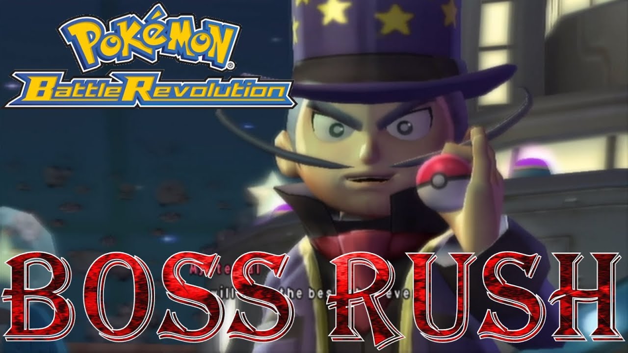 Pokémon Battle Revolution — Boss Rush (Все лидеры Колизея)