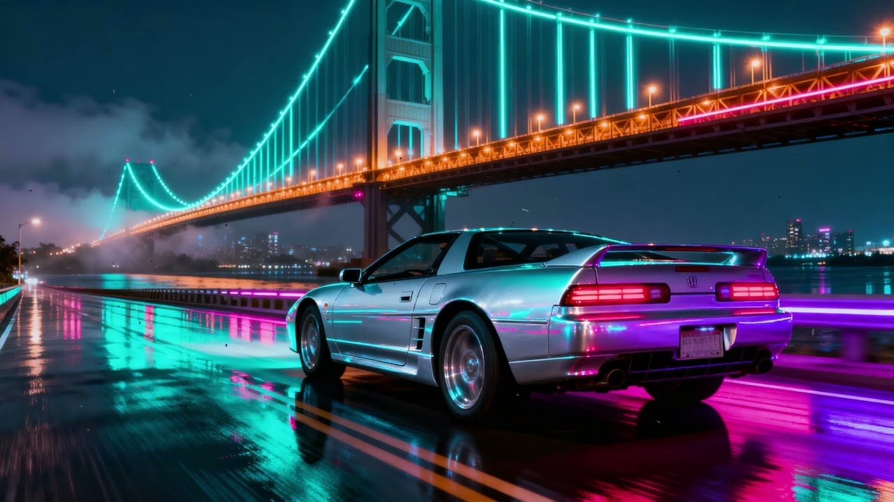 Bridge Crossing, New Rules｜Synthwave Female Vocals Late Night｜Synthpop • Retrowave