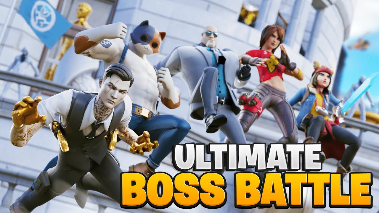 The ULTIMATE Boss Battle in Fortnite (100 Players)