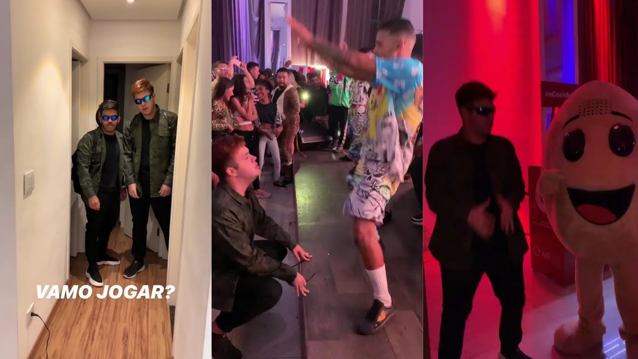 Álvaro na festa da gêmeas lacração