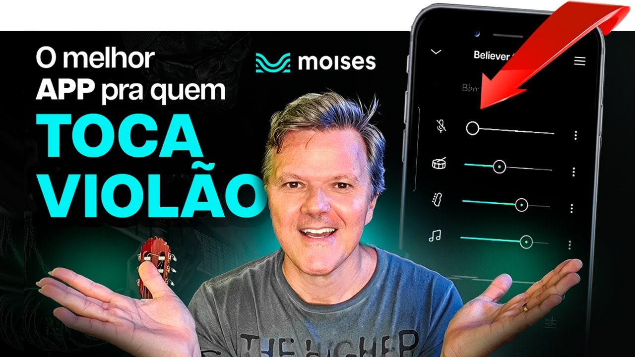 Como CRIAR BACKING TRACKS para VIOL&Atilde;O usando QUALQUER M&Uacute;SICA com o Moises App