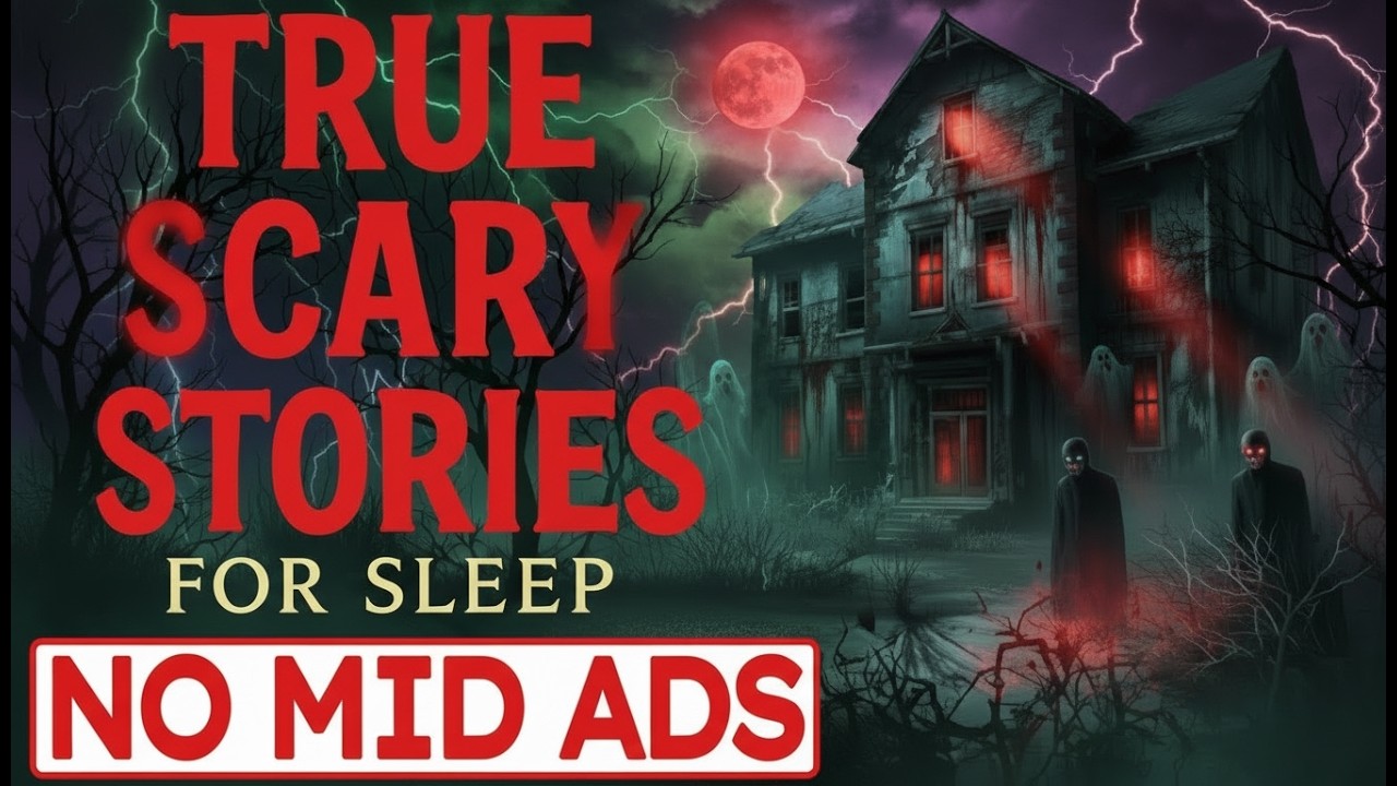 NO ADS 🔴 2 HOURS of TRUE Scary Stories for Sleep | Gentle Rain Sounds | Black screen | Ep. 11