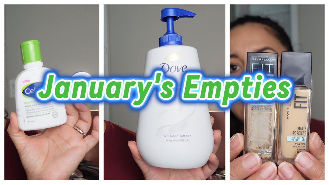 January's Beauty Empties || What I'll Repurchase & What I Won't