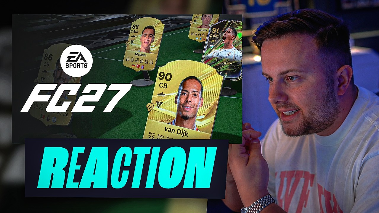 GamerBrother REACTS to EAFC27 ULTIMATE TEAM TRAILER 😱
