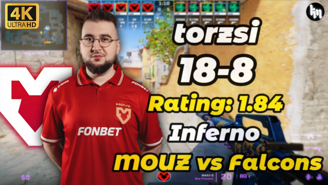 torzsi (18-8) MOUZ vs Falcons (Inferno) | StarLadder Budapest Major 2025 #cs2 #torzsi